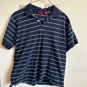Izod navy blue polo shirt Size XL